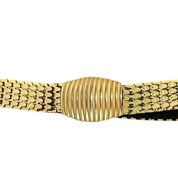 Vintage | Accessories | Vintage 7s Gold Metal Fish Scale  display picture 2